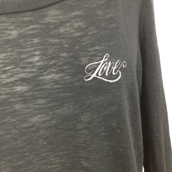 Victoria Secret black pullover top, Size M - Picture 3 of 4